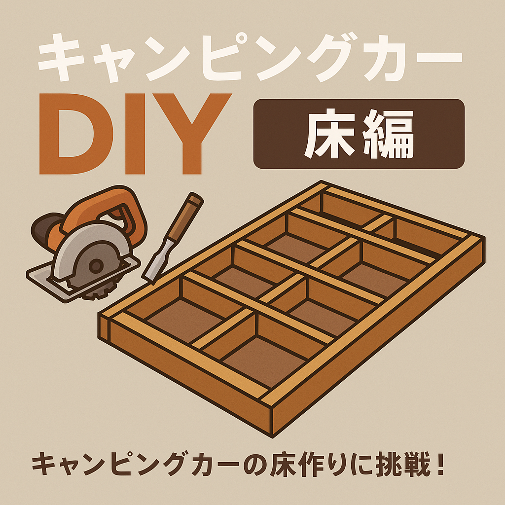 キャンピングカー制作～床編～
